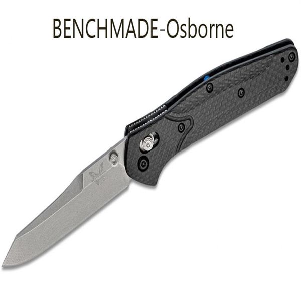 Benchmade 940-1 Osborne складной нож 3 4 S90V Стоп-мыть простые лезвия углеродные ручки 238r