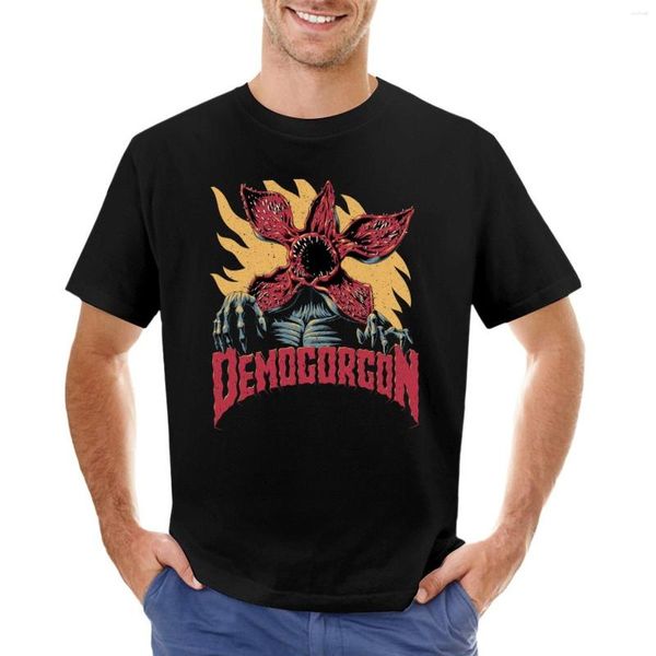 Canotte da uomo T-shirt Demogorgon T-shirt oversize T-shirt divertenti per fan sportivi Maglietta grafica Uomo grande e alto