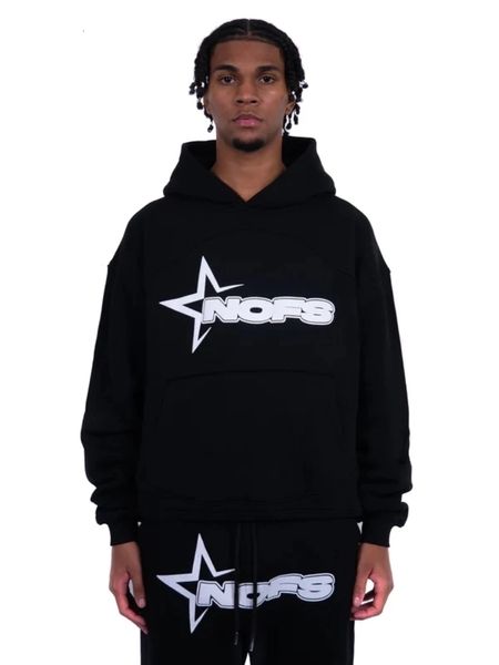 Kadın Hoodies Sweatshirts y2k Hoodie Harajuku Kadın Nofs Mektup Grafik Baskı Büyük Boy Hoodie Sweatshirt Punk Rock Gotik Kıyafetler Sokak Giyim HC