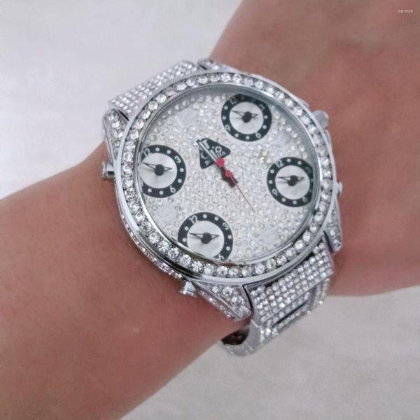 Нарученные часы JKCO Чешский леопард Full Sky Star Pare Water Diamond не мейнстрим хип -хоп мужские и женские наручные часы