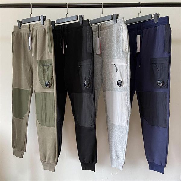 Pantaloni da uomo 2023 Primavera e autunno C.p Pantaloni Stile coreano Moda Sport Spessa peluche Pantaloni casual Trendy Brand Loose Men