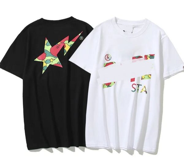 T-shirt per coppie firmate Lightning Star Streetwear Manica corta Camouflage Uomo Donna T-shirt T-shirt TEES T-shirt per amanti del marchio di lusso Coppie Top Abbigliamento Pullover