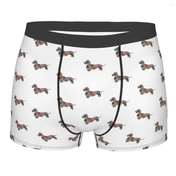 Unterhosen Humor Boxershorts Höschen Männer Rauer Dackel Hunderasse Unterwäsche Haustiere Tier Weich Für Männer Plus Größe