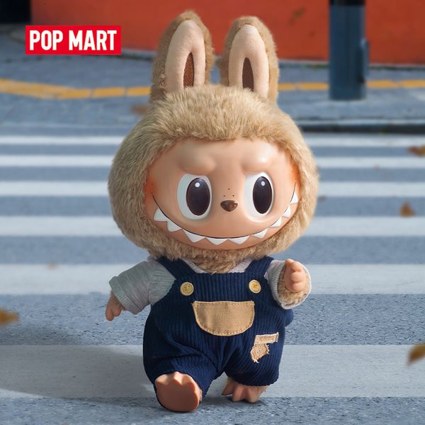 Figure giocattolo d'azione POP MART Labubu Time to Chill Vinyl Doll Simpatico regalo di compleanno 230710