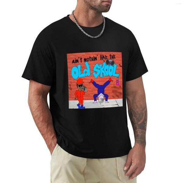 Canotte da uomo B-Boy Old School Breakdance T-Shirt Magliette vuote Camicia da uomo Kawaii