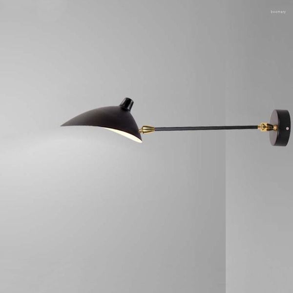 Настенная лампа Nordic Loft Long Creative Duckbill Промышленные железные лампы современный ресторан