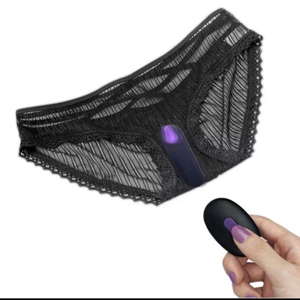 Slip Mutandine 10 Modalità Mutandine vibranti Telecomando senza fili Strap On Underwear Vibratore Stimolatore clitorideo Giocattolo del sesso per le donne Masturbazione 230710