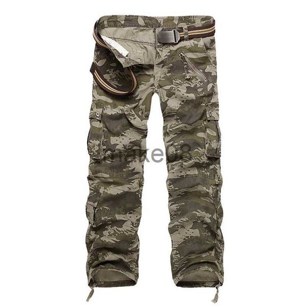 Calças masculinas 2023 venda imperdível frete grátis calças cargo masculinas calças camufladas calças militares para homem 7 cores J230714