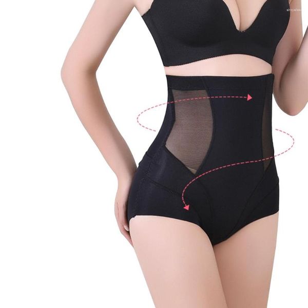 Calcinhas justas modeladoras de cintura alta calcinhas perfeitas para controle de barriga Cinto de emagrecimento feminino BuLifter Body Shaper Roupa íntima