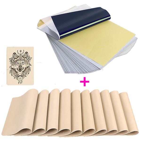 Trucco permanente Skin Tattoo Skin Practice 5pcs e 10pcs Transfer Paper Double Sided Microblading Permanent Makeup Silicone per principianti e artisti 230711