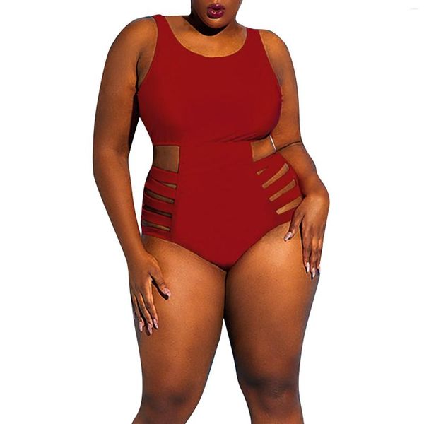 Damenbadebekleidung 2023 Push Up Frauen Einteiliger Badeanzug Solide Plus Size Badegäste Badeanzug Gepolsterte Beachwear Schwimmen Sommer Bodysuit