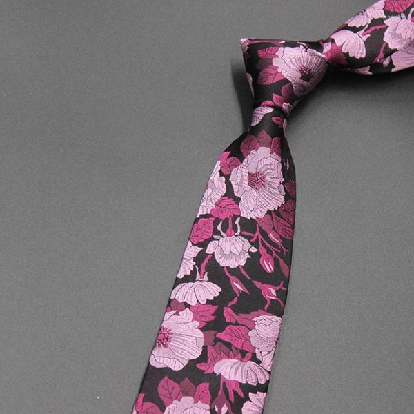 Yay bağları erkekler 100 ipek kravat kravat jakard neckerchief neckwear çiçek mavi kırmızı su geçirmez yüksek yoğunluk