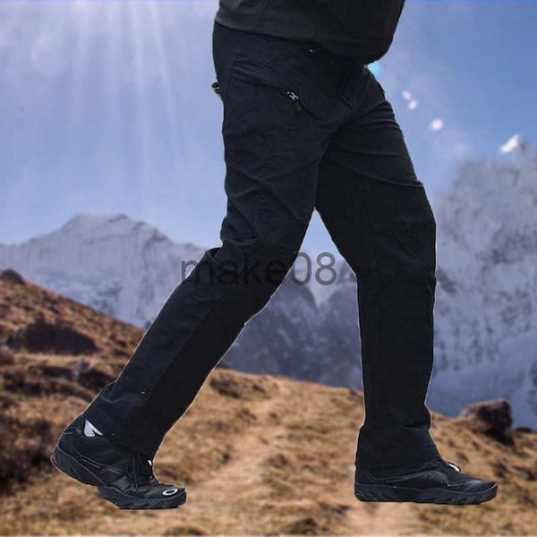 Herrenhosen City Military Tactical Pants Männer SWAT Combat Army Hosen Viele Taschen Wasserdichte, verschleißfeste Casual Cargo Pants Men 2022 J230714