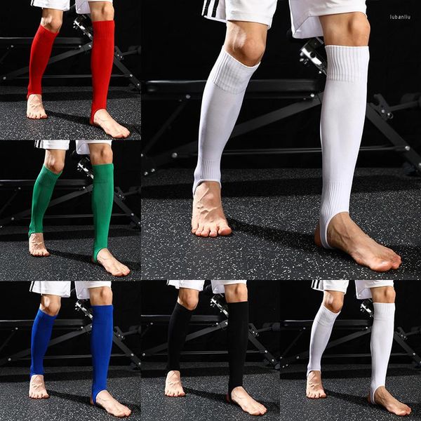 Sportsocken rutschfeste Fußballweiche, atmungsaktive, verdickte Beinabdeckung Männer Professionelles Fußballtraining Spiel Futebol