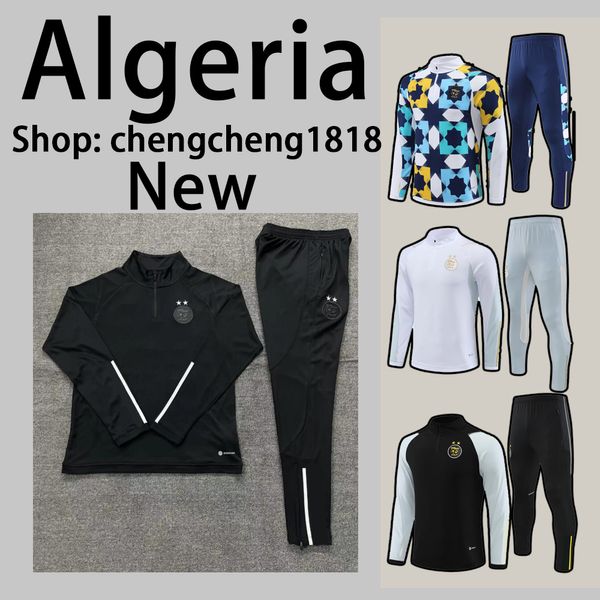 23/24 2-Star Algerian Sportswear MAHREZ Maglia da calcio per uomo e bambino 23/24 Algerie BOUNDJAH Foot Survey Email FEGHOUL Sportswear Maglia da allenamento per il calcio AA