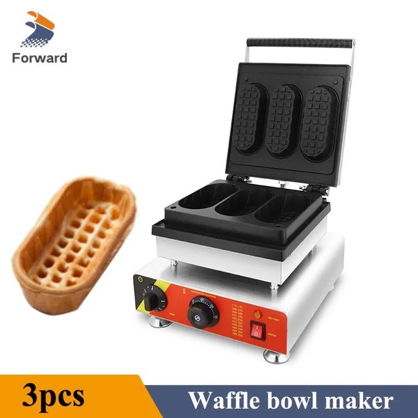 Mini Pizza Bowl Waffle Baker Коммерческий пищевой пищевой пирог держатель яичный пирог с мороженым