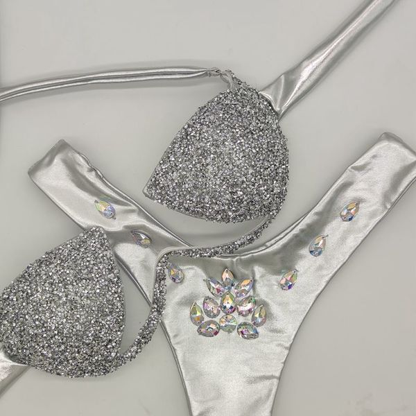 Costumi da bagno da donna Bikini Bling Stones Costume da bagno Costume da bagno di buona qualità Costume da bagno da donna sexy Costumi da bagno 230711