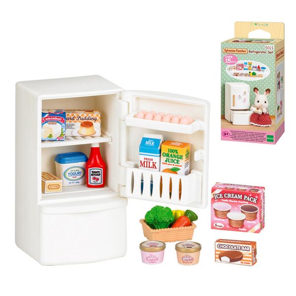 Инструменты мастерская Sylvanian Families Dollhouse Playset Мебель холодильник, набор аксессуаров, подарки девочка игрушка № 5021 230712