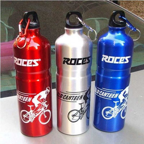 Wasserflasche Edelstahl Fahrrad Wärmedämmung Radfahren Wasser für Mountainbike Sport Flasche 3 Farbe