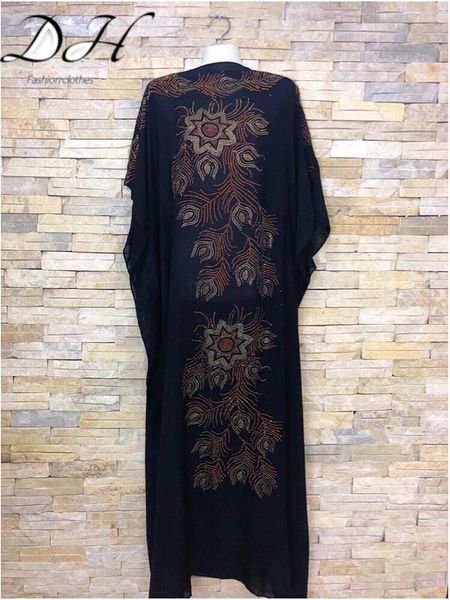 Этническая одежда Лето Дубай Абайя Муслин Африканские платья для женщины длинные халаты Исламский плюс размер хлопок HD023