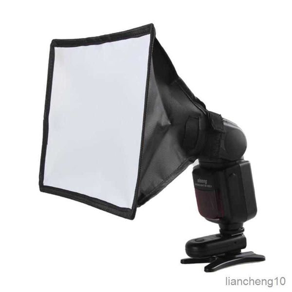 Flash Diffusers 20x30 см. Складная фотография Flash Diffuser Softbox Mini Photo Photo Speedlector Ofterlector Soft Light Box Universal R230712