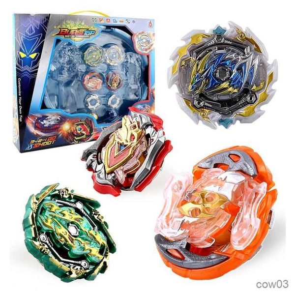 4D Beyblades B-X TOUPIE BURST BEYBLADE SPINNING TOP Set Brinquedos Arena Metal Fusion Fighting Gyro Com Lançador Brinquedos YH1983 R230712