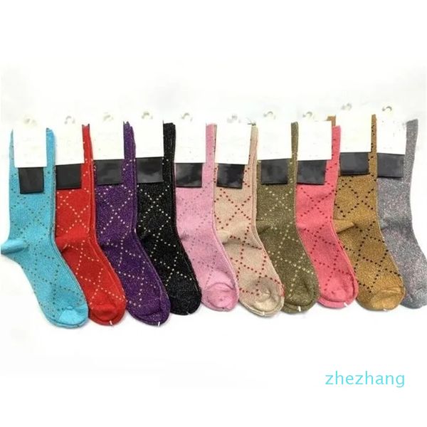 2023-Calzini firmati Luxury Mens Womens Cotton Sock Tessile Lettera classica Confortevole Calza movimento flash moda di alta qualità