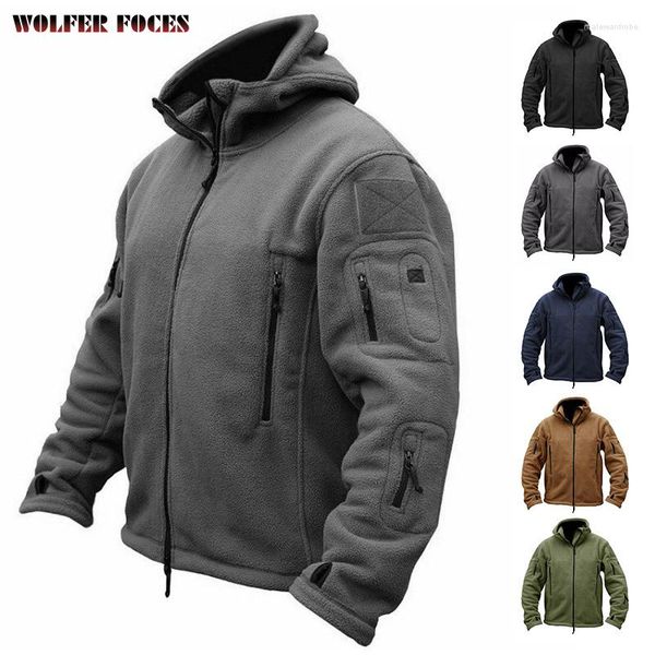 Männer Jacken Militärische Taktische Jacke Outdoor Sport Hoher Kragen Bigsize Benutzerdefinierte Mantel Winter Mann Bomber Mäntel Bergsteigen