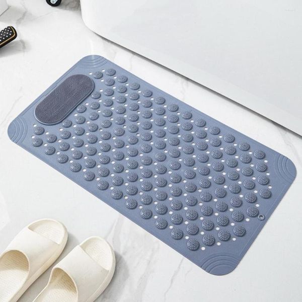 Tappetini da bagno Tappetino da doccia Comoda forte ventosa Piedi anti-deformazione Pulizia profonda Massaggio Pad El Accessorio