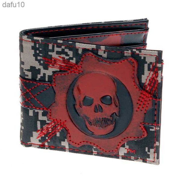 Carteiras de jogo Moda Carteira masculina de alta qualidade Designer nova bolsa 1468 L230704