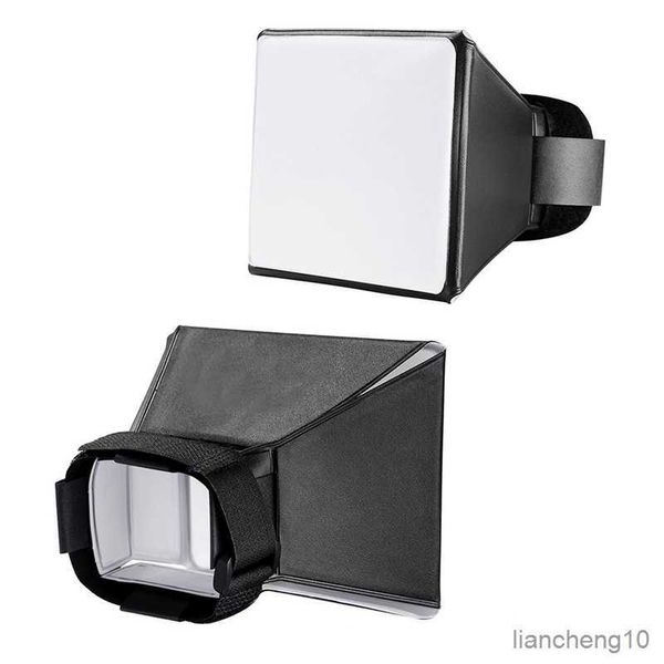 Blitzdiffusoren Universeller quadratischer Blitzdiffusor mit weichem Bildschirm für Nikon Canon für R230712