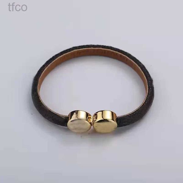 Bracciali firmati gioielli di lusso di marca bracciale in pelle femminile regalo di moda elegante di fascia alta con scatola