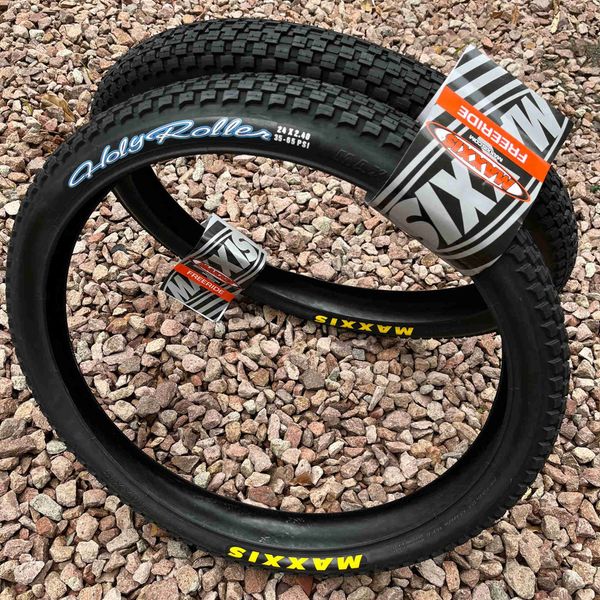 Pneumatici per bici 2PC MAXXIS Holy Roller 2424 Wire Bead Tire BMX Bicycle Tire Street Chocolate Tread Climbing Tire Biketrial Ultralight Bike Tire HKD230712