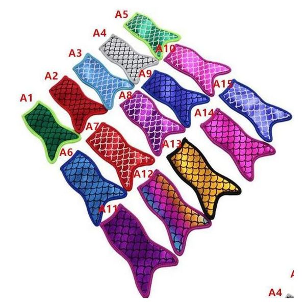 Organizzazione per la conservazione della cucina Sirena Porta ghiaccioli Borsa Neoprene Stampa Borse per il ghiaccio Insation riutilizzabile Maniche pop Crema Strumenti Dro Dhepy