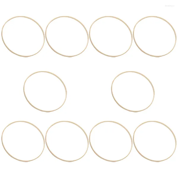 Декоративные цветы 20 Pcsdecorative Circle деревянные рамы