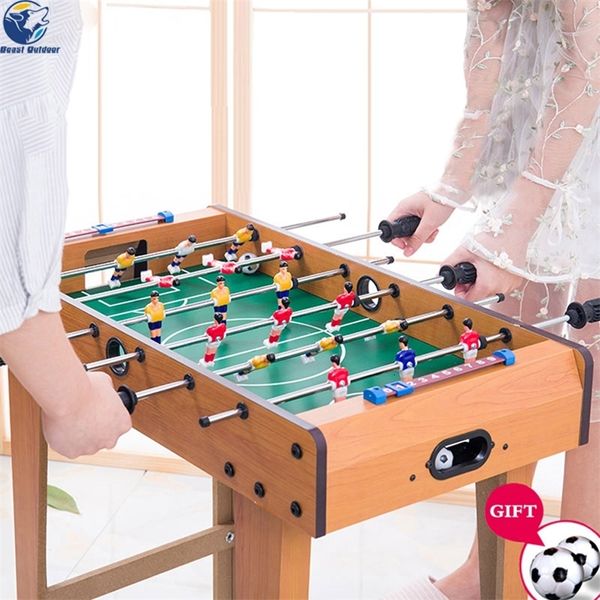 Foosball Mini Büyük Foosball Masa Oyunu Futbol Masası Ebeveyn-Çocuk Oyun Masası Bilardo Game Boy Futbol Oyuncak Hediyesi 230711