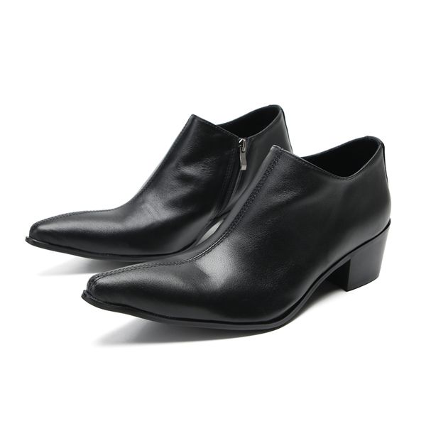 Für Kleidung echter Männer Karrierebüro -Geschäftsschuhe Männer Oxford Leder Zapatos Hombre de Vestir Formal B Mal