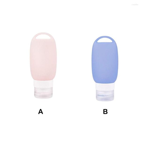 Bottiglie di stoccaggio Mini bottiglia ricaricabile da 60 ml Pompa spray per essenza Contenitori cosmetici vuoti Custodia piccola in plastica per prodotti di bellezza