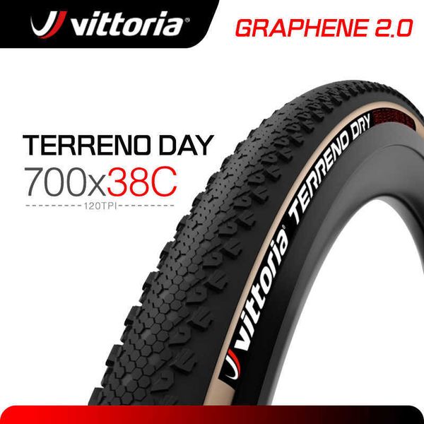 Tires de bicicleta Novo pneus de bicicleta de bicicleta Vittoria Terreno 700x38 Pneus de câmara sem câmara de bicicleta de bicicleta MTB/rodo