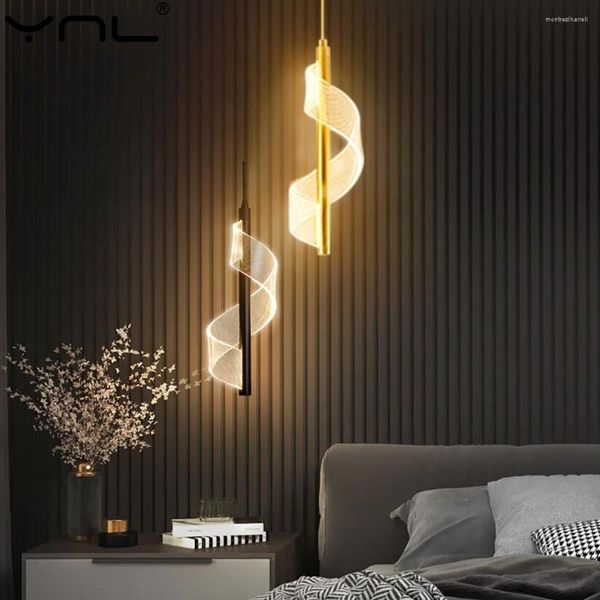 Anhänger Lampen Nordic LED Lichter Innen Beleuchtung Decke Hängen Für Home Nacht Esszimmer Wohnzimmer Decora Tisch Moderne Lampe