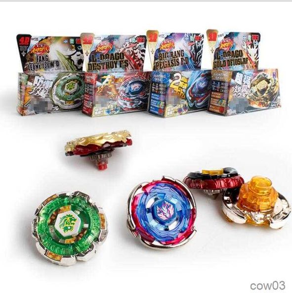 4d Beyblades B-X Toupie Burst Beyblade Spinning Top 12pcs/Lot Style Mix 4d Style (Dissult) Gold Armored Metal Fury 4D R230712