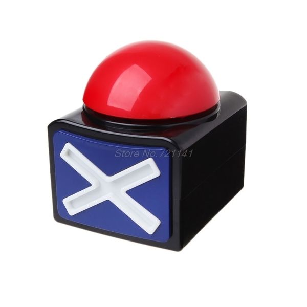 Новинка игры игра Ответ Buzzer Button с звуковым светом викторины Trivia Get Talent Buzzer Oct18 Dropship 230712