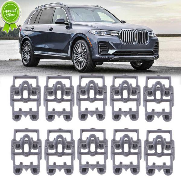 10 stücke Auto Untere Tür Weathers Feste Clips Auto Vorne Hinten Kunststoff Dichtung Retainer Clip Verschluss Auto Zubehör für BMW X5 E53