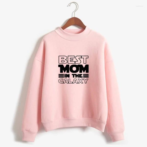 Dames Hoodies Mom In The Galaxy Print Dames Moederdag Cadeau Sweatshirts Femmes Lange mouw Lente Herfst Tops voor dames