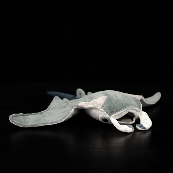 Plüschpuppen, 38,1 cm, süße Teufelsfische, Plüschtiere, Simulation fliegender Rochen, Stofftiere, Spielzeug, Doppelkuss-Vordermund-Manta-Rochen-Puppen, 230711