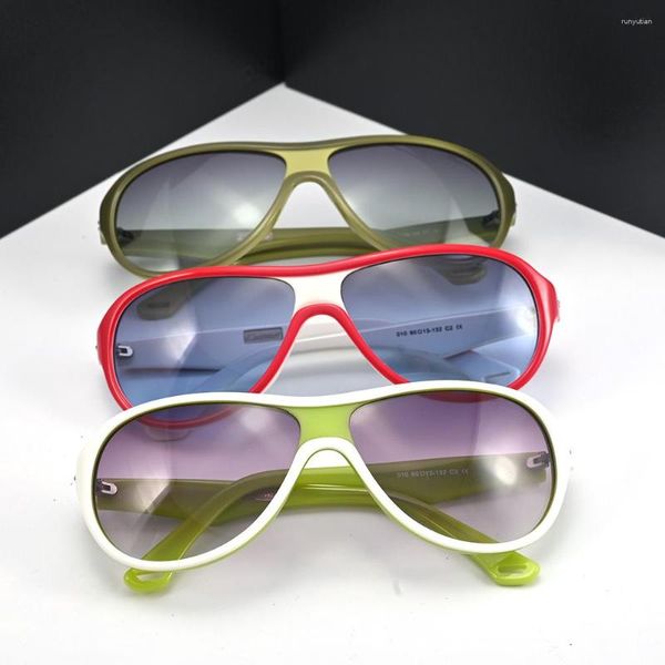 Óculos de sol Evove Aviation Feminino Masculino Branco Vermelho Verde Óculos de Sol Para Piloto Feminino Moda Steampunk Shades