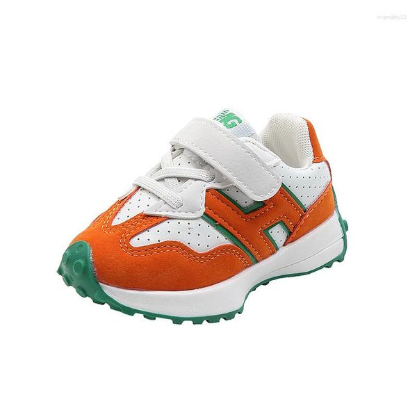 Atletik Ayakkabı Cozulma 2023 Sonbahar Çocuk Spor ayakkabıları Erkekler için Bebek Bebek Nefes Alabilir Spor Todller Çocuklar Boyut 21-25