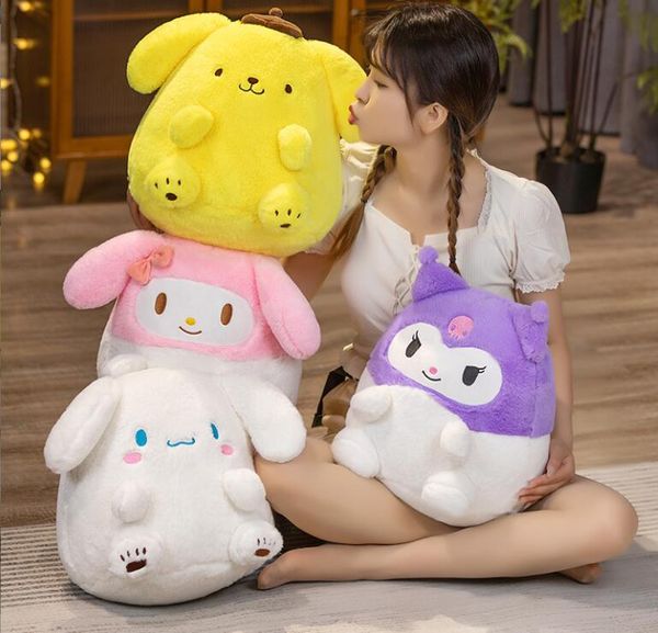 37cm moda kawaii kız peluş oyuncak pp pamuk karikatür cinnamo rulo karakter peluş bebek festivali hediye yastık çocuk oyuncak