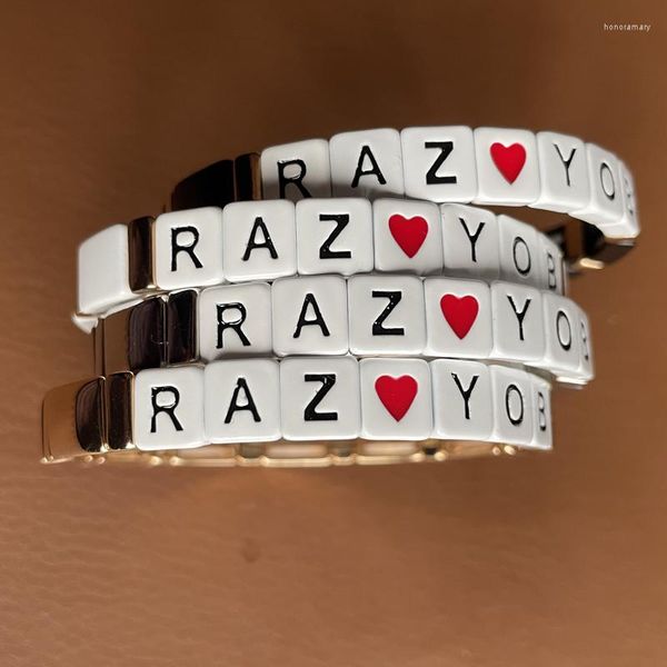 Очарование браслетов Zmzy Cawswords Русские региональные эластичные DIY Beads Beads для женщин