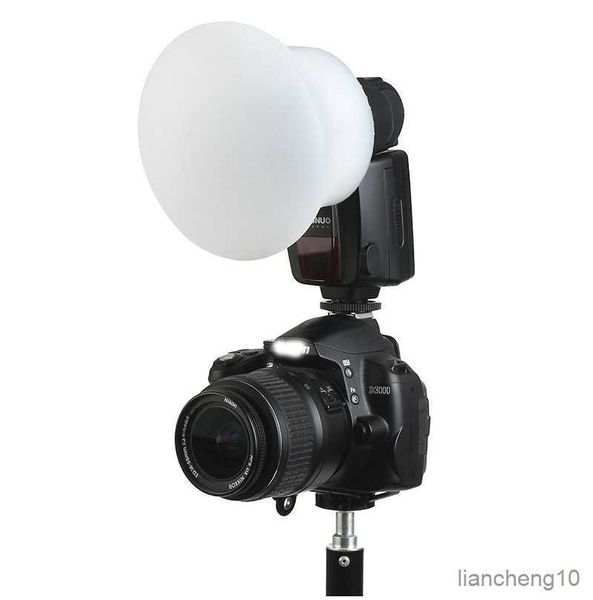 Blitzdiffusoren Magnetischer Silikon-Lichtdiffusor Gummikugel Modulares Blitzzubehör für Godox Canon Nikon Yongnuo Kamera Speedlite als MagMod R230712